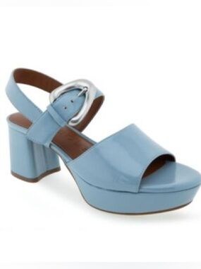 NWOT Aerosoles Chamber Platform Sandals Americana Retro Indie